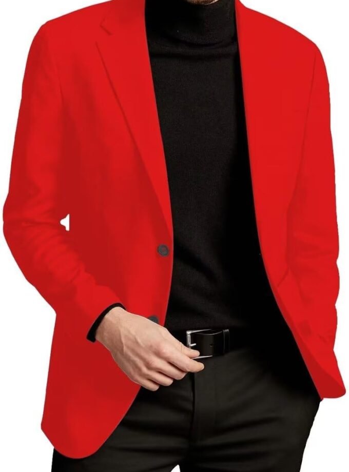 Mens Blazers and Sport Coats Slim Fit Blazer Suit for Men Casual Jacket Blazer Formal Business
