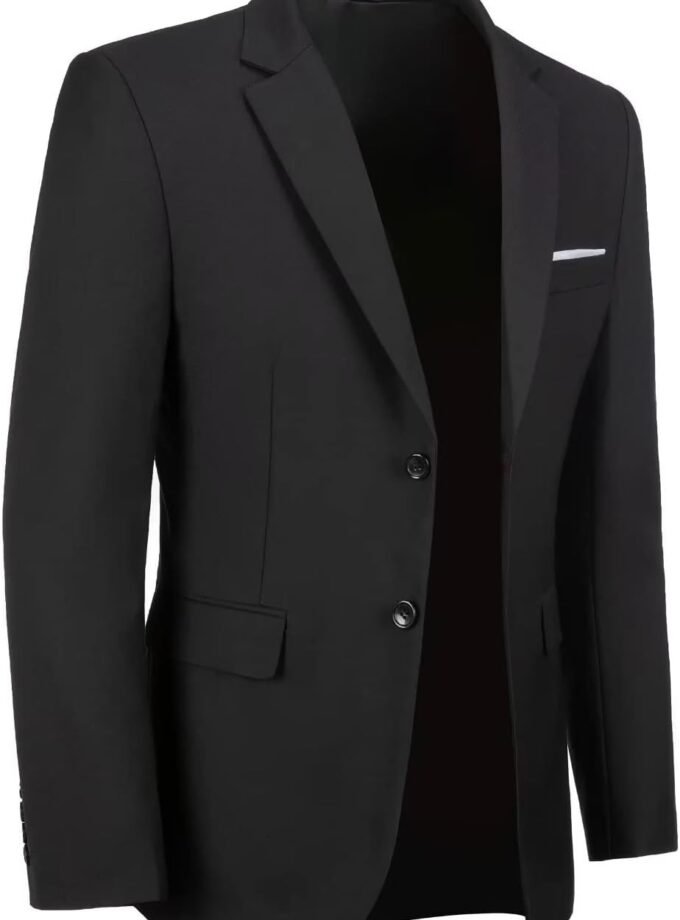 Mens Suit Jackets Casual Two Button Slim Fit Blazers Suit Separates Coat Sport Coats with Pockets for Wedding Prom Party