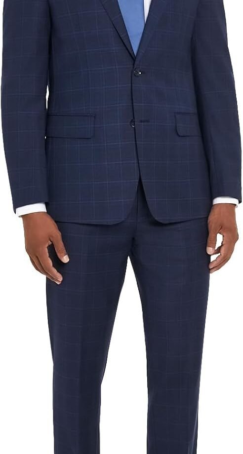 Slim Fit Performance Wool Stylish & Comfortable Formal Suit for Men