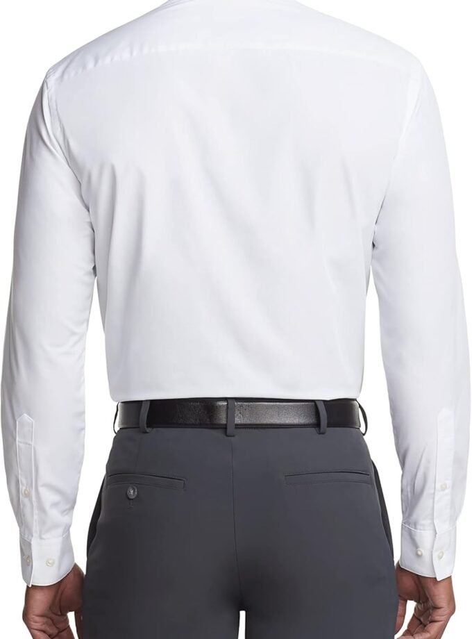 Men's Dress Shirt Regular Fit Poplin Solid