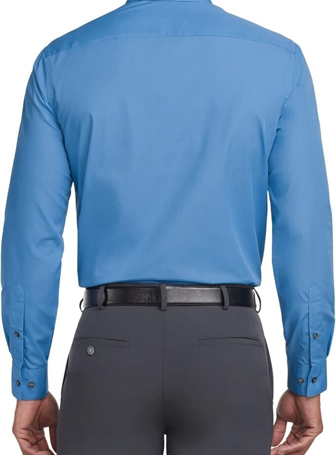 Men's Dress Shirt Regular Fit Poplin Solid