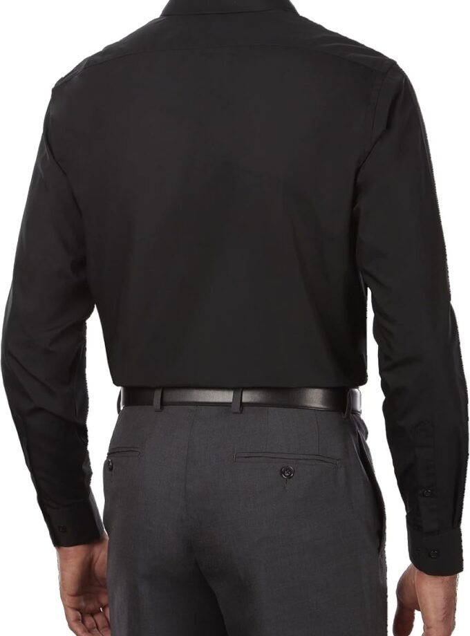 Men's Dress Shirt Regular Fit Poplin Solid