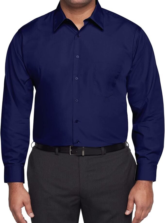 Men's  Dress Shirts Poplin (Big and Tall)