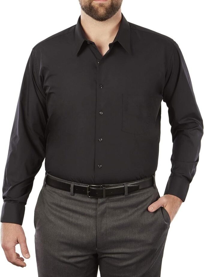 Men's  Dress Shirts Poplin (Big and Tall)