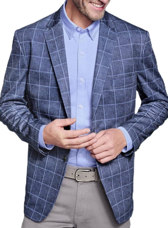 Men's Relaxed Knit Blazer
